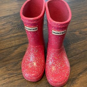 First Classic Giant Glitter Waterproof Rainboot